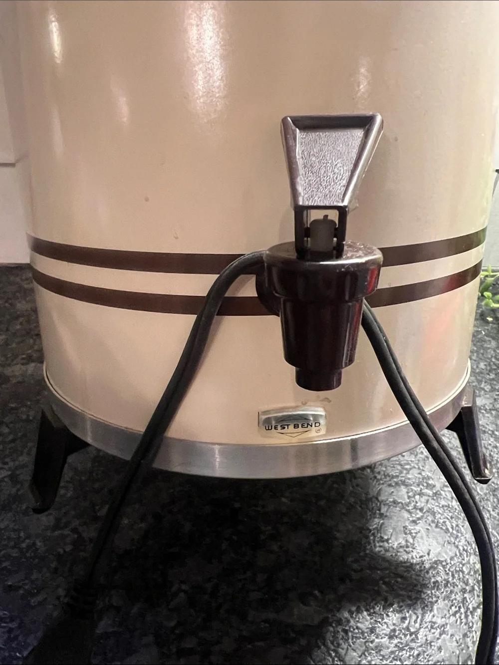 West Bend Party Perk InsulatedStainless Steel Coffee Urn Beverage Dispenser -